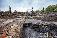 archeologieheemkundekasteel van zevenbergenkasteeltuinkasteeltuinenmuurneerhofstraatopgravenopgravingstadsmuurzevenbergen
