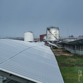 Solar park Shell Moerdijk