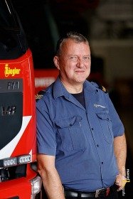 Brandweerman Werner van den Broek