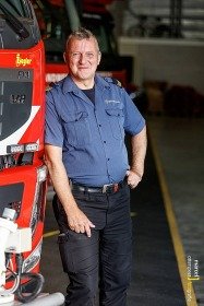 Brandweerman Werner van den Broek