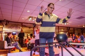 Verstandelijk gehandicapten bowlen