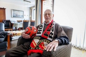 91-jarige Feyenoordsupporter