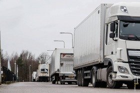 Parkeerprobleem vrachtwagens
