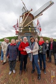 Stichting en gemeente tekenen onderhoudscontract molen De Hoop