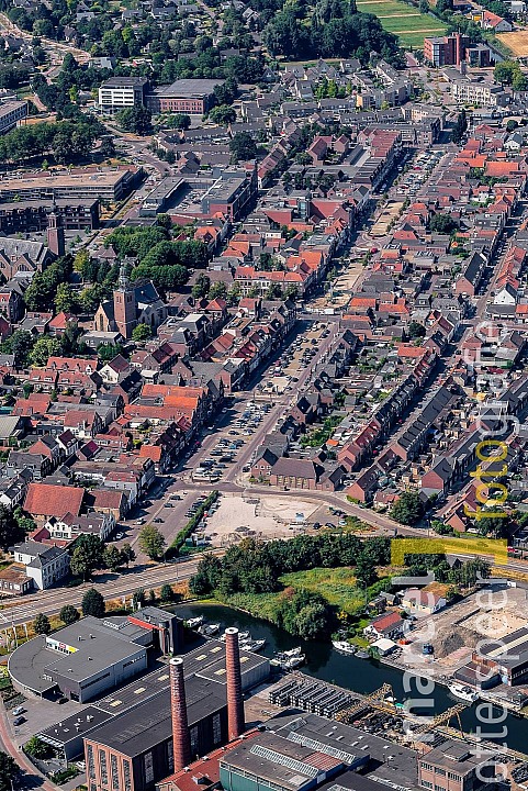 Luchtfoto Centrum Zevenbergen | Aerial Center of Zevenbergen