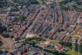 Luchtfoto Centrum Zevenbergen | Aerial Center of Zevenbergen
