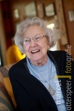 101-jarige Lenie was op tv