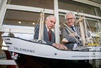 94-jarige heer Van den Elshout bouwde modelschip