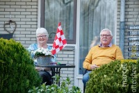 Balkons in crisistijd - Familie van Oosterhout in Roosendaal