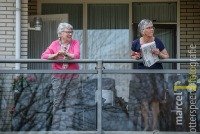 Balkons in crisistijd - Schoonzusjes in Roosendaal