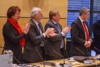 Afscheijdsbijeenkomst burgemeester Wim Denie