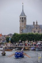 Sloepen roeiwedstrijd Willemstad-Noordschans