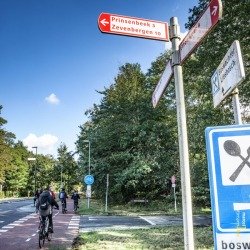 Liesbosweg/Leursebaan populaire fietsroute
