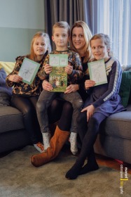 Kinderboek van Annelies Nuijten en haar kinderen