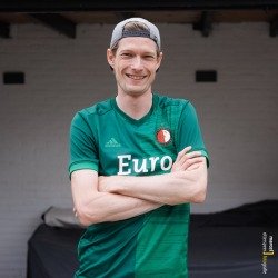 Feyenoord-fan Chris de Ronde