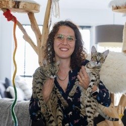 Kattenfokker Evelyne Beek