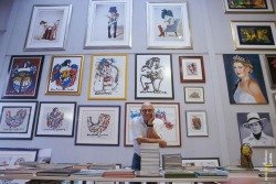 Havenbaron Jan Rijsdijk verkoopt kunst op Krabbenfoor