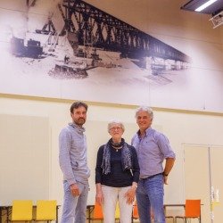 Moerdijkers Martin Vos, Nel van Meel en Jan Eestermans