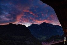 Post-Sunset Glow over Werfen Mountains, Austria
