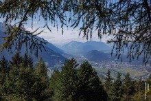Panoramic View of Inntal from Mösern-Seefeld Plateau