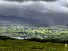 Storm Clouds over Glen Garry from A87
